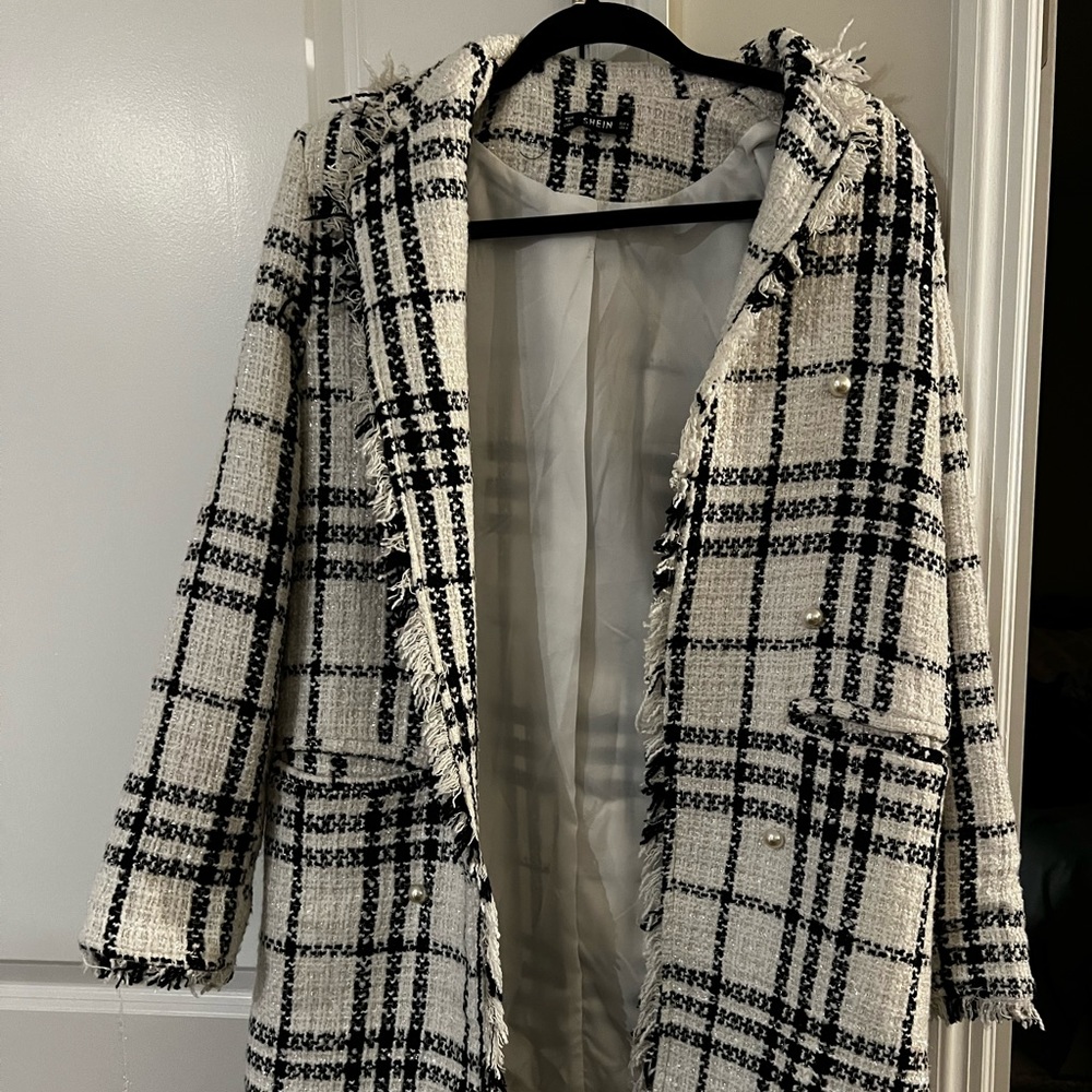 tweed coat